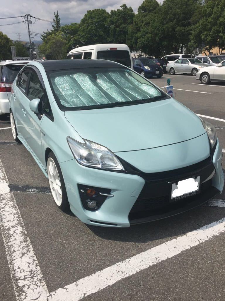 ZVW30プリウス G'sフロントバンパー（783アクアブルーメタリック）の