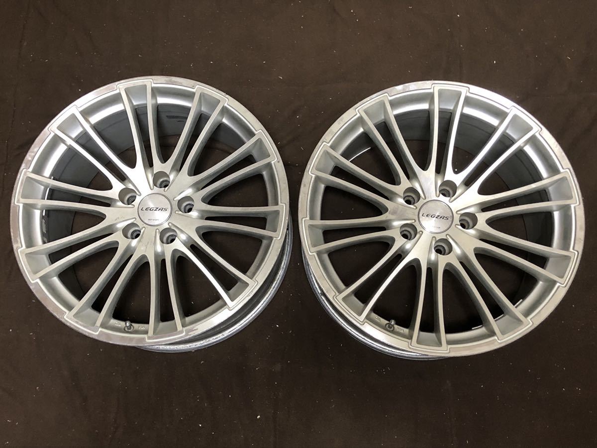 LEGZAS レグザス18インチ×8J+38 9J+38 5H PCD114.3 LEGZAS レグザス18インチ×8J+38 9J+38 5H PCD114.3