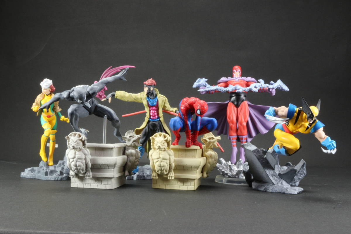 未使用に近い】HG マーベルヒーローズ 2 X-MENXSPIDER-MAN 2