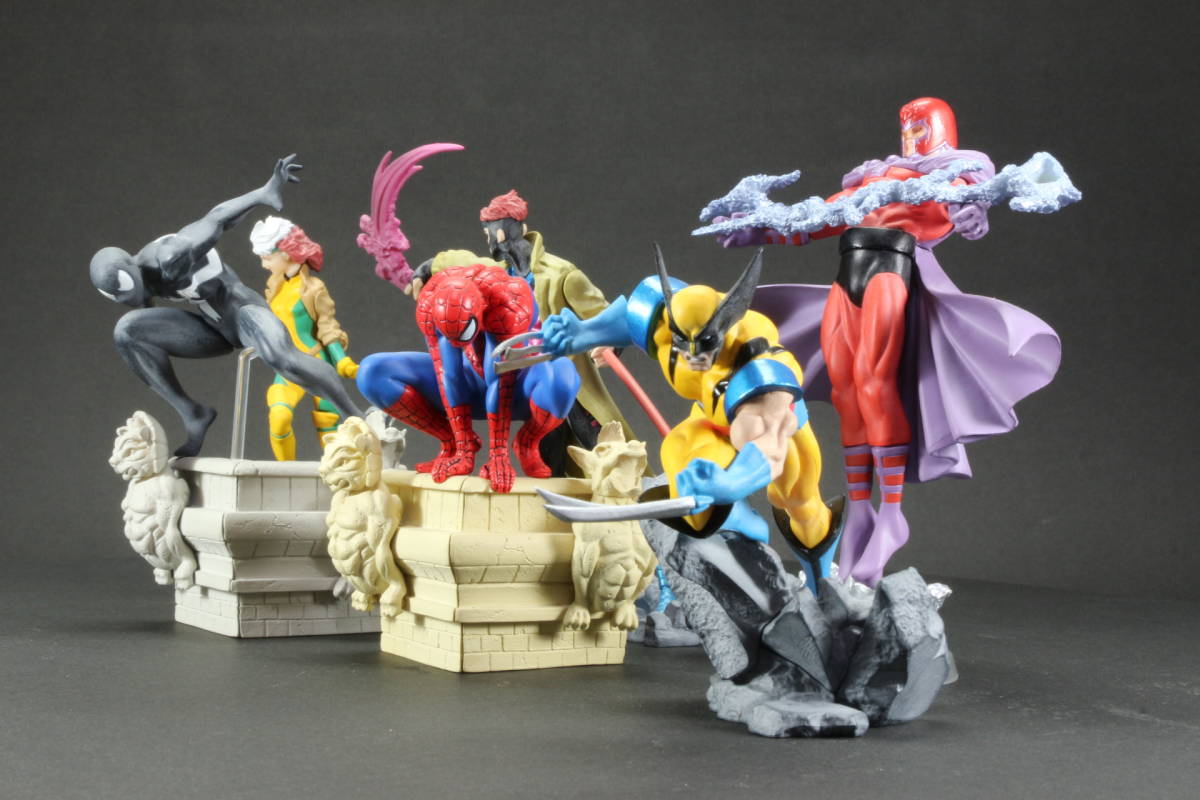 未使用に近い】HG マーベルヒーローズ 2 X-MENXSPIDER-MAN 2