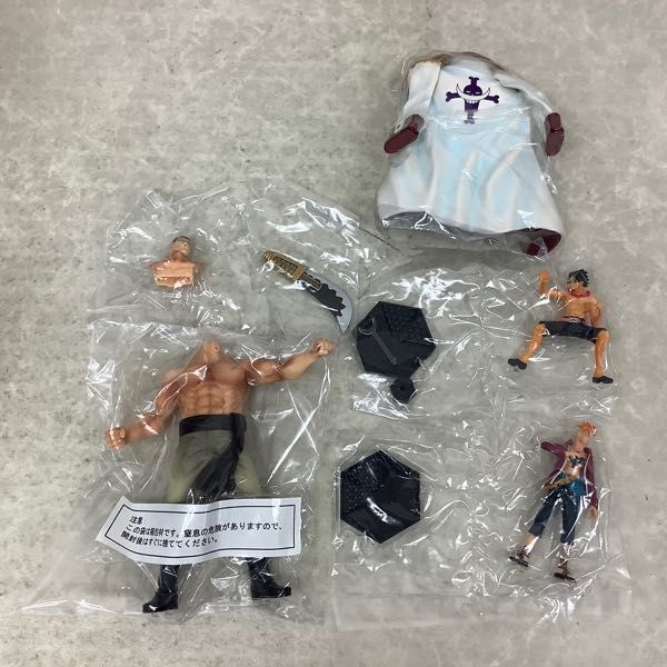 1円～ 内未開封 バンダイ HYBRID GRADE ONE PIECE 白ひげ海賊団 3体 