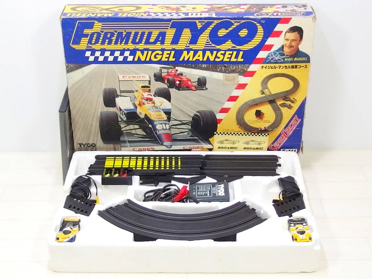 アンティークレア?元箱付スロットカー[エポック FORMULA TYCO SUPER