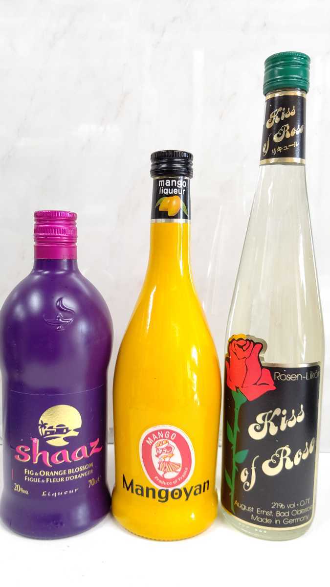 シャーズ いちじく マンゴヤン キス オブ ローズ ３本セット 旧ラベル 古酒 の落札情報詳細 ヤフオク落札価格情報 オークフリー スマートフォン版