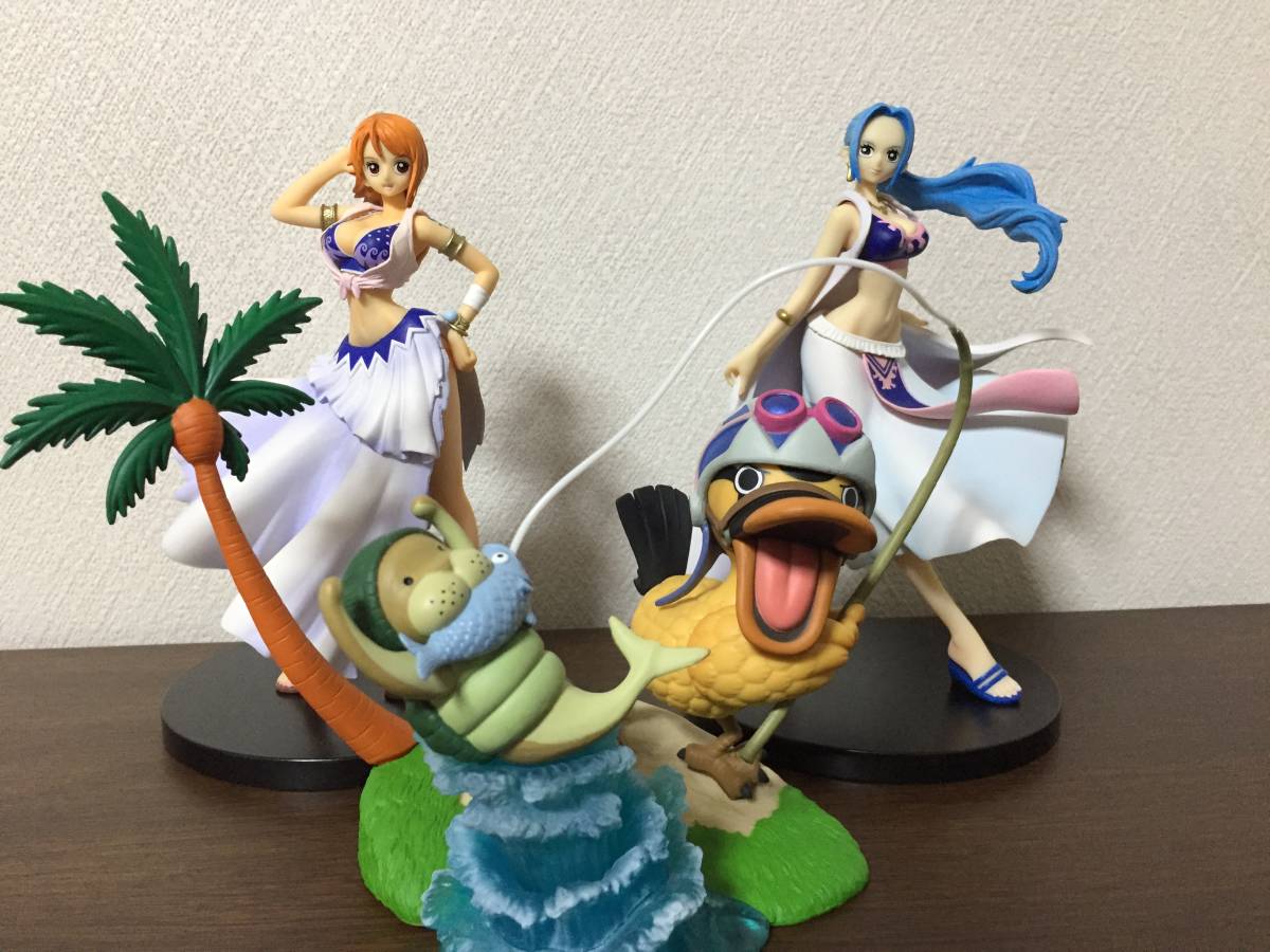 ワンピース フィギュア ナミ ビビ カルー 3個セット 中古開封品 ガールズスナップコレクション ガルスナ の落札情報詳細 ヤフオク落札価格情報 オークフリー スマートフォン版