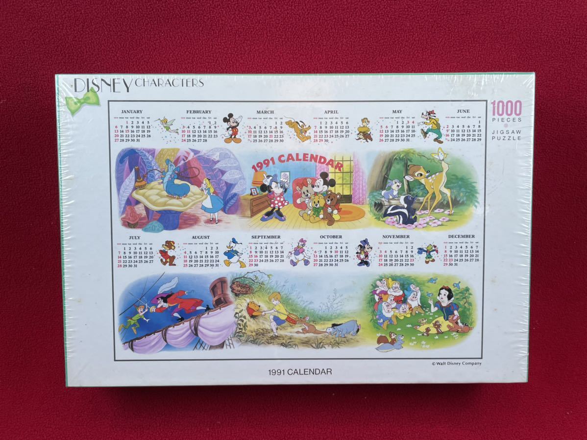 新品】未開封 ディズニー パズル ディズニー コレクション 1991年