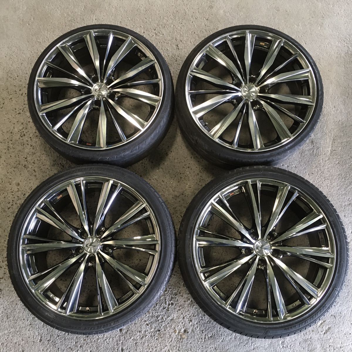 245/35R20 レオニス GX 4本タイヤホイールセット 20インチ （NA115 