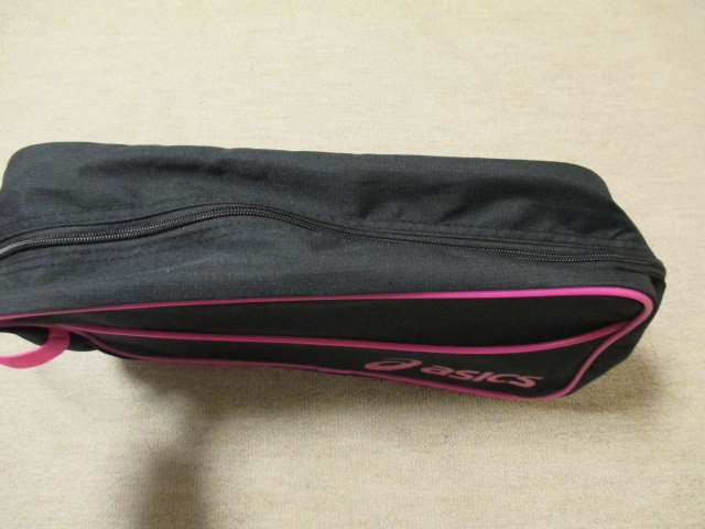 新品 新品未試使用 アシックス バスケ バレー シューズケース黒 ピンク の落札情報詳細 ヤフオク落札価格情報 オークフリー スマートフォン版