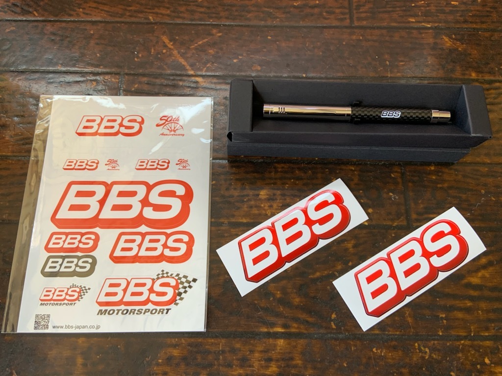 新品】☆希少 BBS 鍛造 クラブ 非売品 高級 ボールペン カーボン調 50