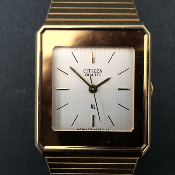 ジャンク品】シチズン CITIZEN ゴールドカラー 4031-490550 Y 5125362