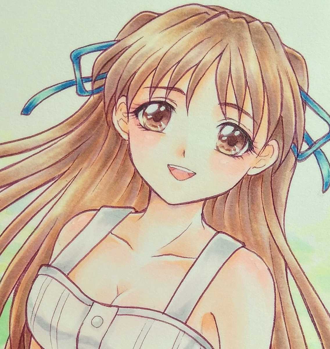 新品】手描きイラスト☆センチメンタルグラフティ☆沢渡ほのか☆女の子
