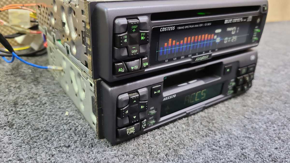ADDZEST アゼスト ARX5170 CDS7255 CD・カセットプレーヤーの落札情報