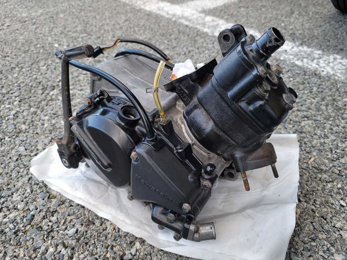 カワサキKSR80実働エンジン
