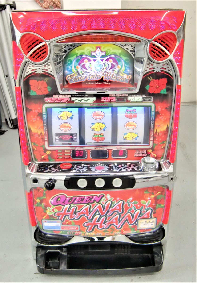 【動作確認済み】クイーンハナハナ実機 コイン不要機・家庭用対応 動作確認済み】クイーンハナハナ実機 コイン不要機・家庭用対応