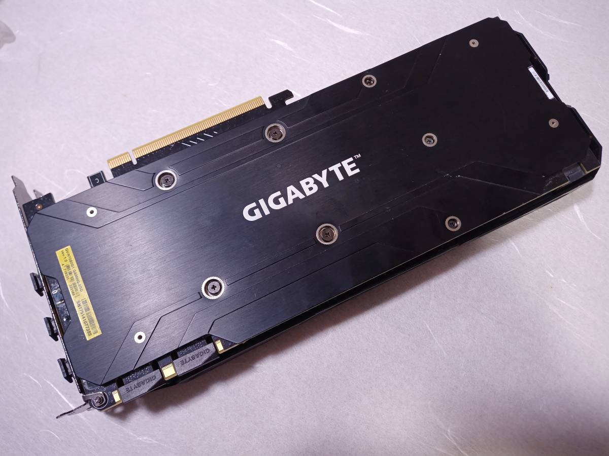 GTX1080 ジャンク 映像出力無し ジャンク】性能をまったく出せないジャンクのGTX1080を買ってき