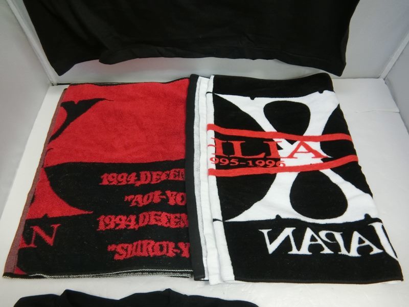 X JAPAN エックスジャパン Tシャツ/タオル 5点セット 91年ツアーT