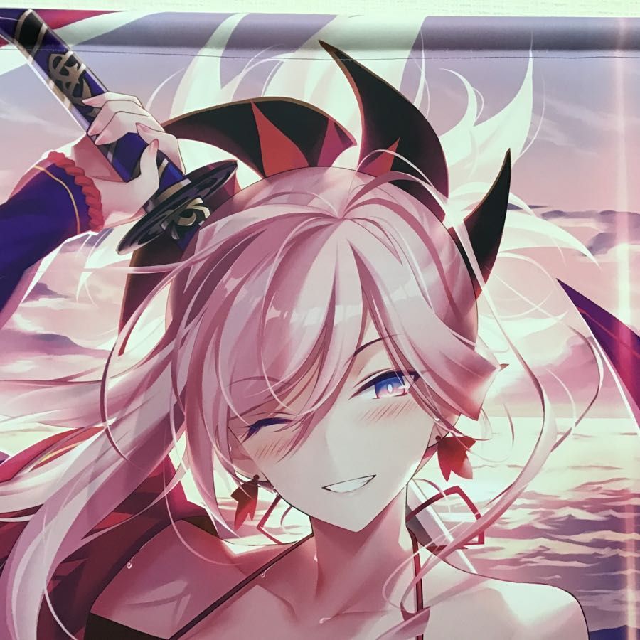 即決 水着 武蔵 B2 タペストリー 新品未開封 Fate/Grand Order FGO GH.K 光崎　宮本武蔵 c94 コミケ 即決 新品未開封 Fate&frasl;Grand Order 水着武藏 B2タペストリー c94 GH.K