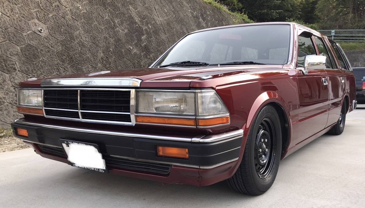 日産 セドリックバン セドグロバン Y30 カスタムの落札情報詳細