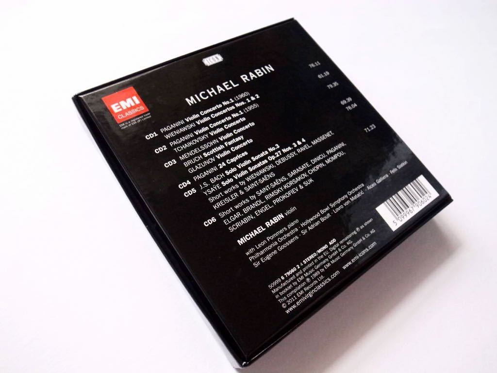 ◇Michael Rabin＜6CD 限定盤＞ マイケル・レビン Michael Rabin