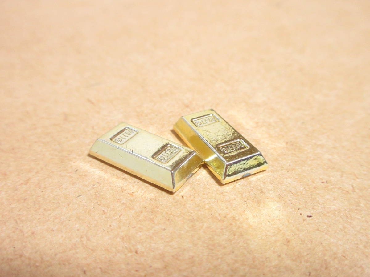 Lego レア ピカピカ クロームゴールド 金の延べ棒 宝 パーツ 同梱可能 レゴ の落札情報詳細 ヤフオク落札価格情報 オークフリー スマートフォン版