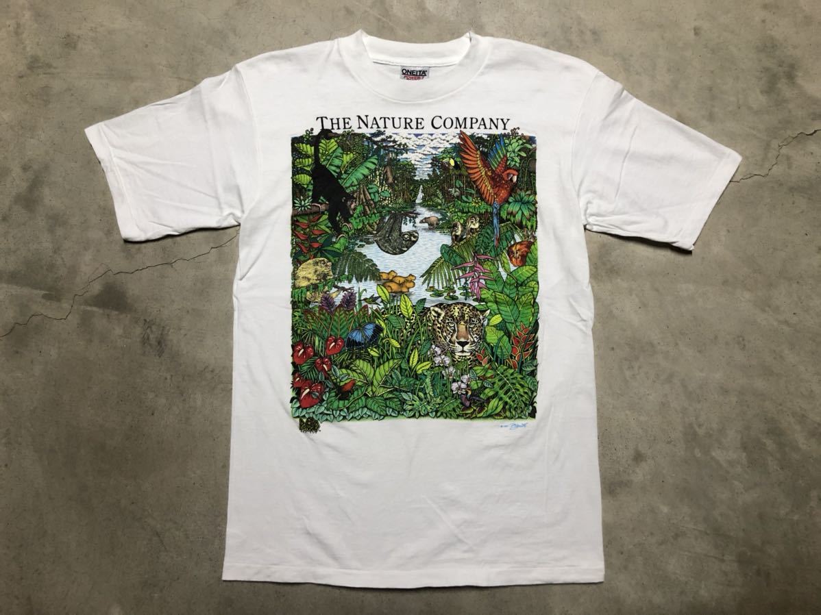 美品!! 1991年 L 80's 90's USA製 ビンテージ ONEITA THE NATURE