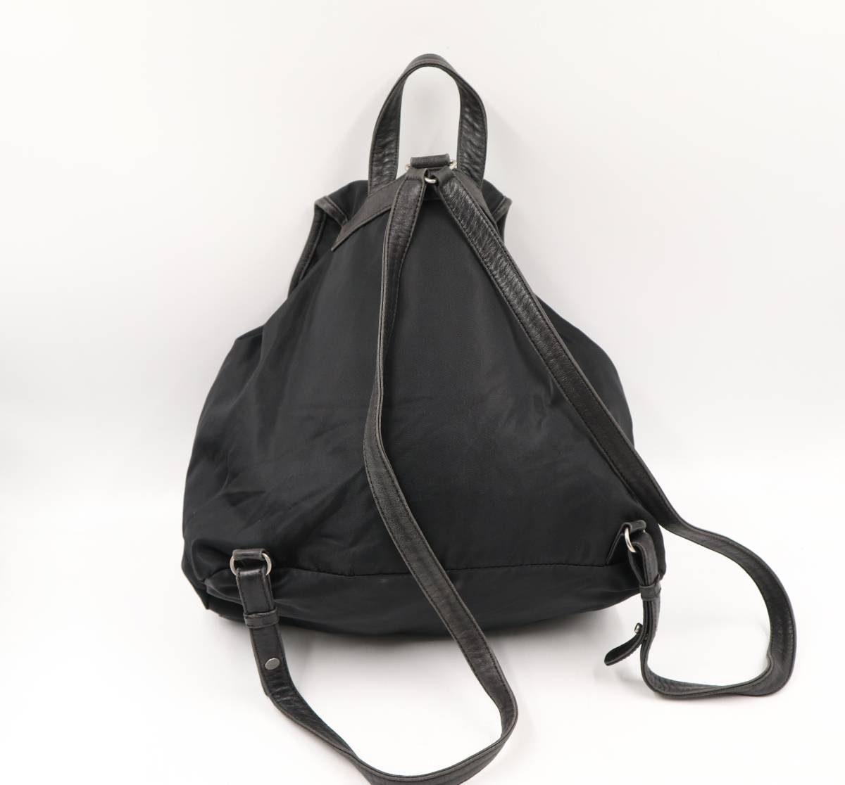 ☆PRADA プラダ B6741 メンズ TESSUTO NAPPA ポコノ ナイロン レザー