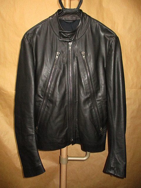 09SS Maison Martin Margiela 八の字 レザーライダース
