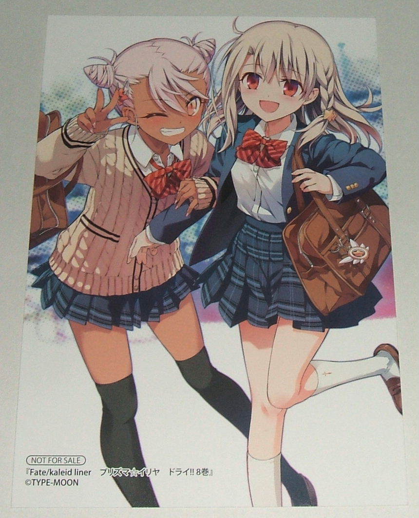 Fate/kaleid liner プリズマ☆イリヤ ドライ 8巻 アニメイト 特典