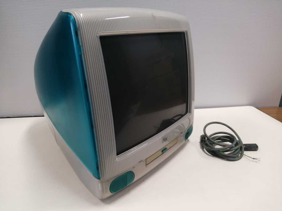 アップル iMac Apple ブルー ブラウン管 M4984ディスプレイ 一体型
