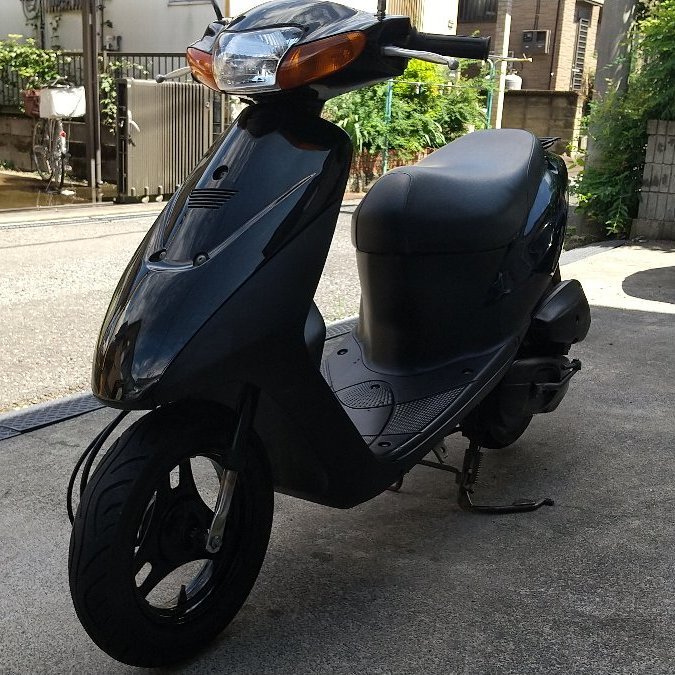 原付 バイク 50cc レッツ2 実働 秋田市