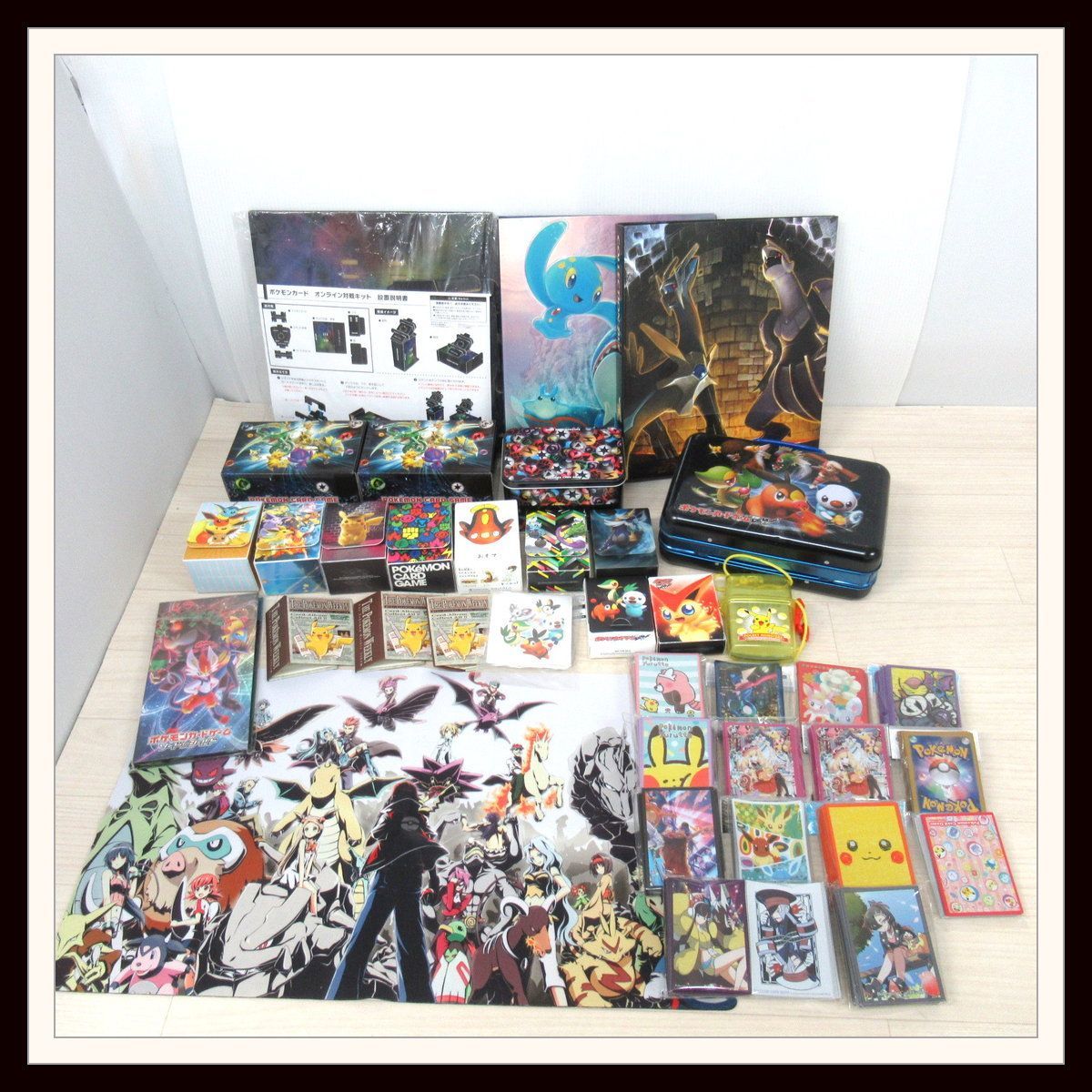 まとめ売り ポケモン カードゲーム カードケース デッキシールド プレイマット ファイル等セット Ah2 S4 の落札情報詳細 ヤフオク落札価格情報 オークフリー スマートフォン版