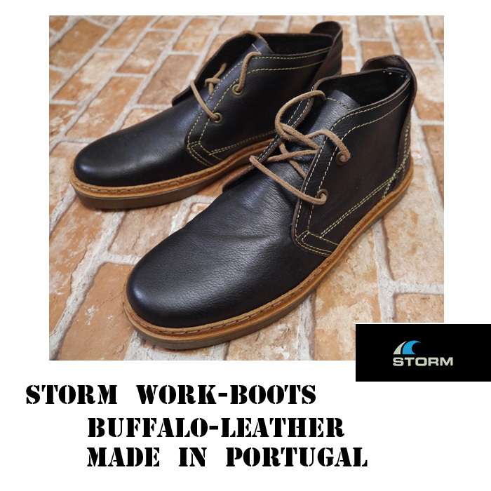 新品 新品 Storm ストーム ワークブーツ チャッカ サイズ 41 26 0センチ ポルトガル製 の落札情報詳細 ヤフオク落札価格情報 オークフリー スマートフォン版