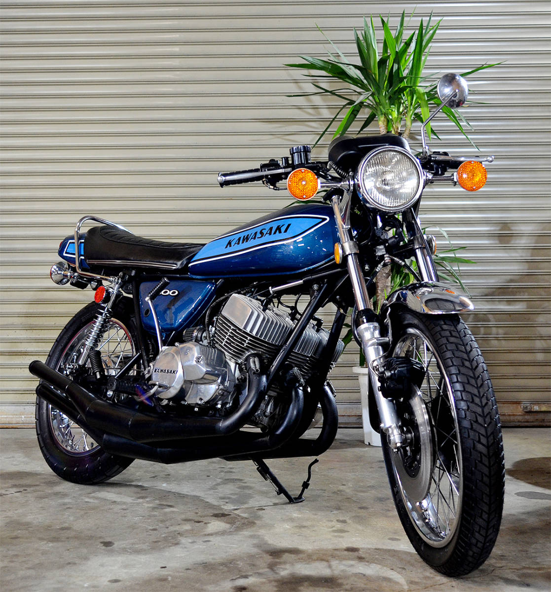1975 マッハ 250ss 純正シート 国内 1975年型 KAWASAKI500SS マッハⅢ