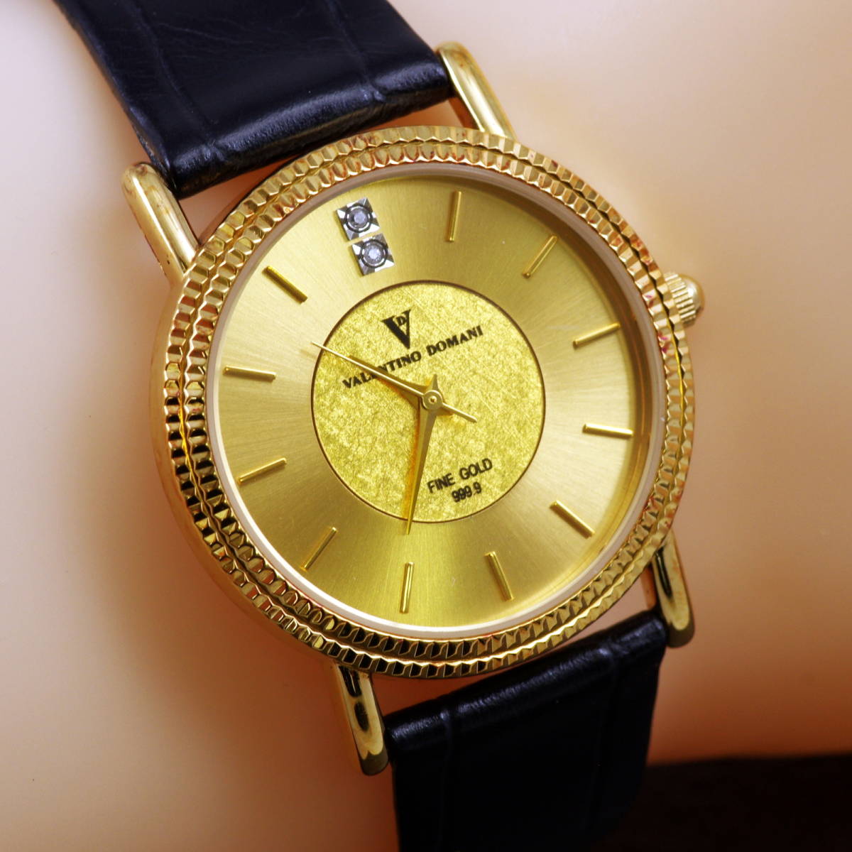 黄金999.9PLATE サファイア ヴァレンチノドマーニ