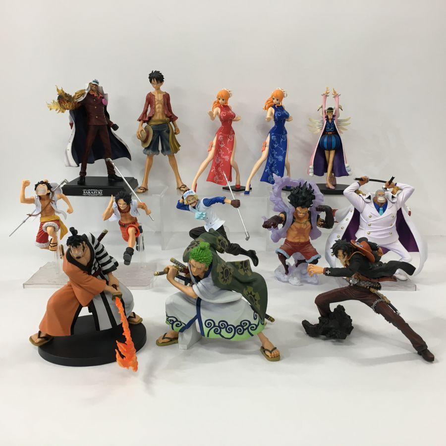 現状渡し品 ワンピース フィギュア まとめ ルフィ ゾロ エース サボ ガープ 赤犬 ボン クレー ナミ 錦えもん 48 Ho 9 Tei の落札情報詳細 ヤフオク落札価格情報 オークフリー スマートフォン版