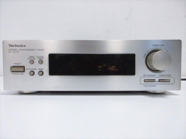 動作確認済】 Technics チューナー アンプ ST-GT70 SU-A70 取扱説明書
