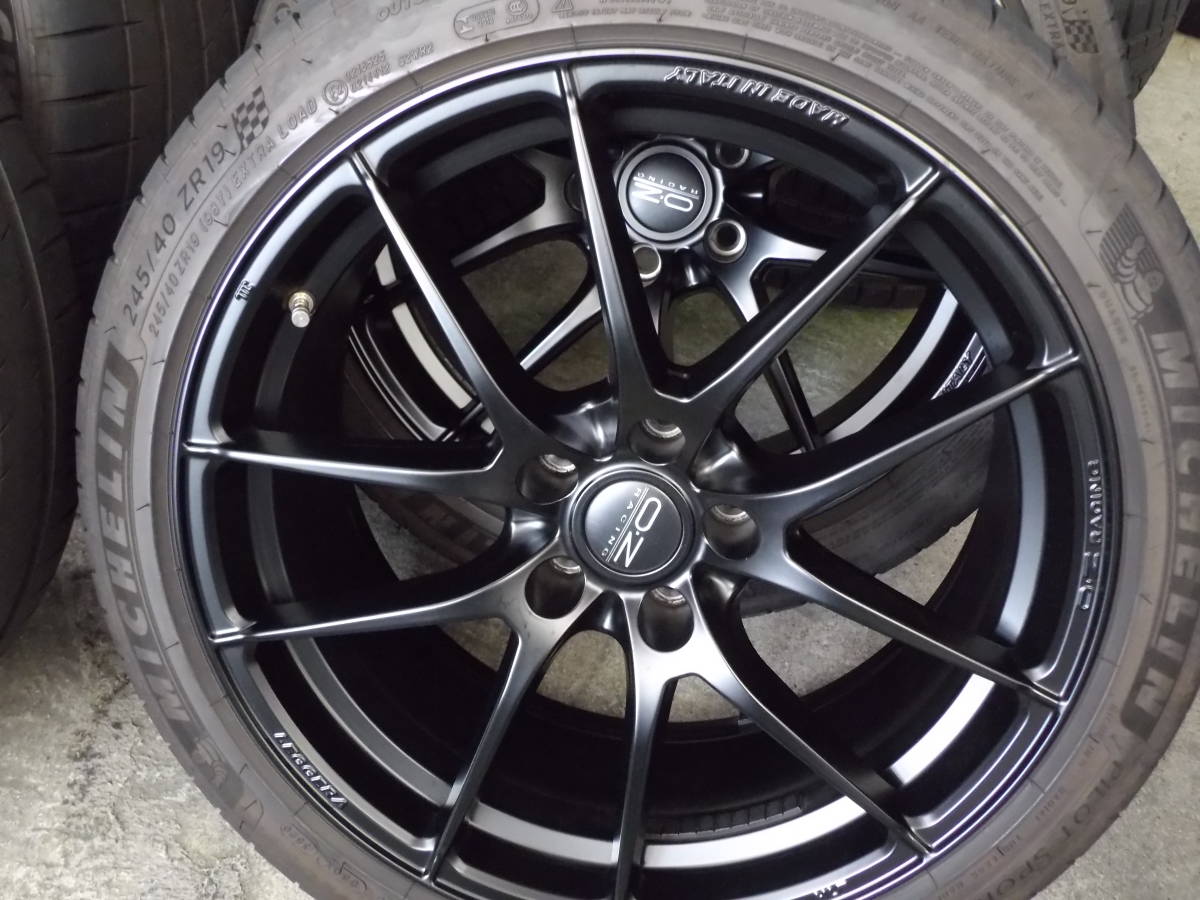 O・Z RACING LEGGERA 19×9J +30と19×10J +38 PCD112☆山有りMICHELIN
