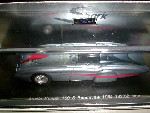 Miniature Spark 1/43 Austin-Healey 100S - Record Bonneville 1954 - S0810
