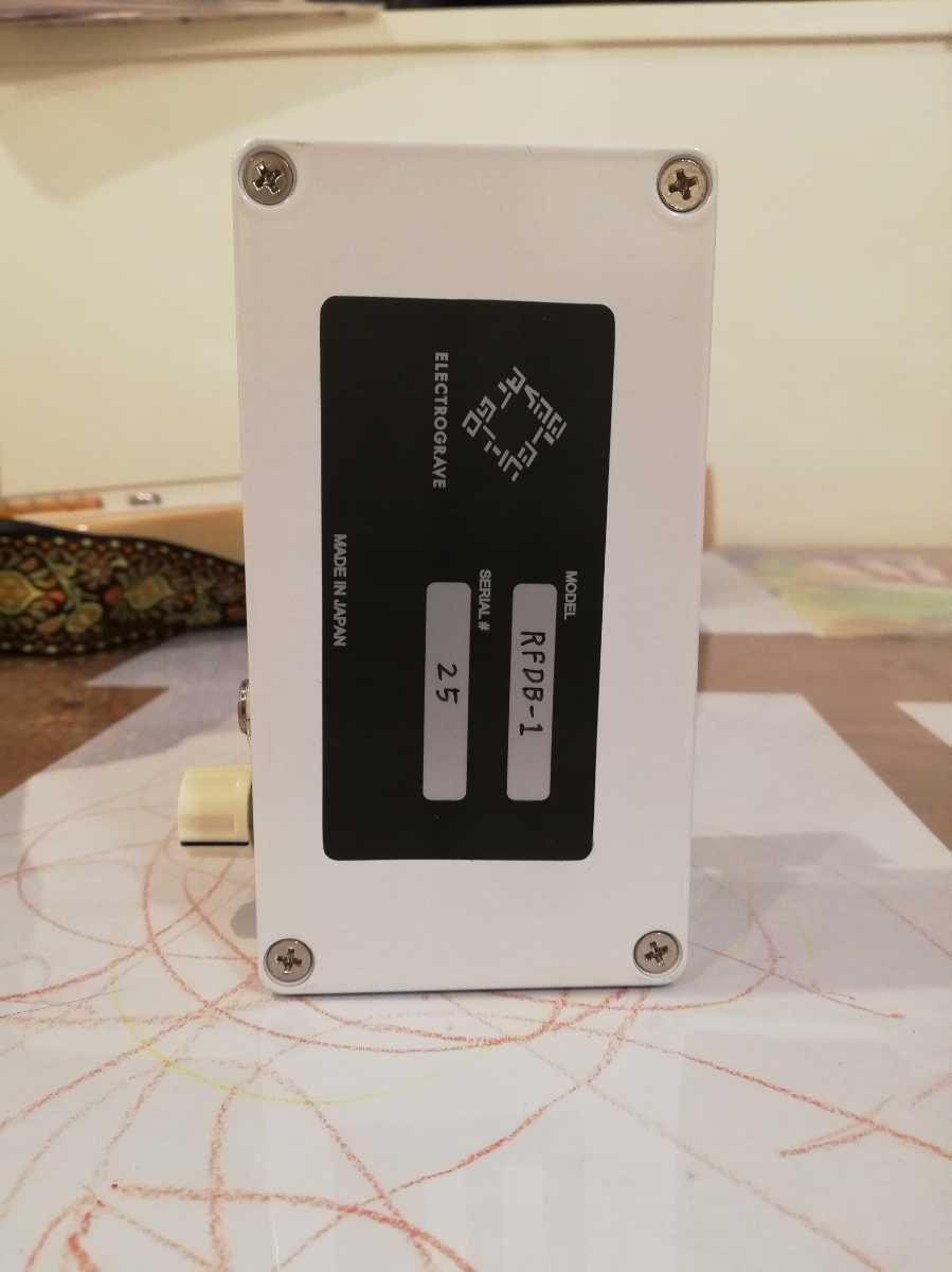 ほぼ新品 ELECTROGRAVE RIPPER FUZZ + DRY BLEND [RFDB-1] ファズ