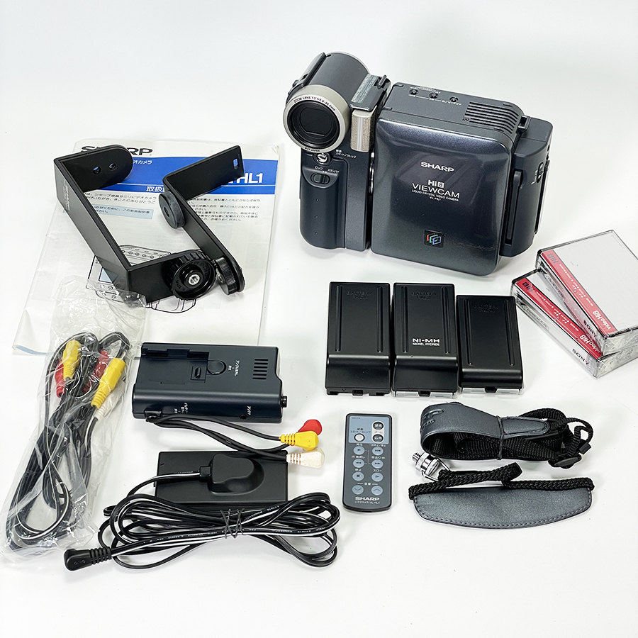 動作OK!☆シャープの液晶Hi8/8ミリビデオカメラ・VL-HL3 【公式通販】