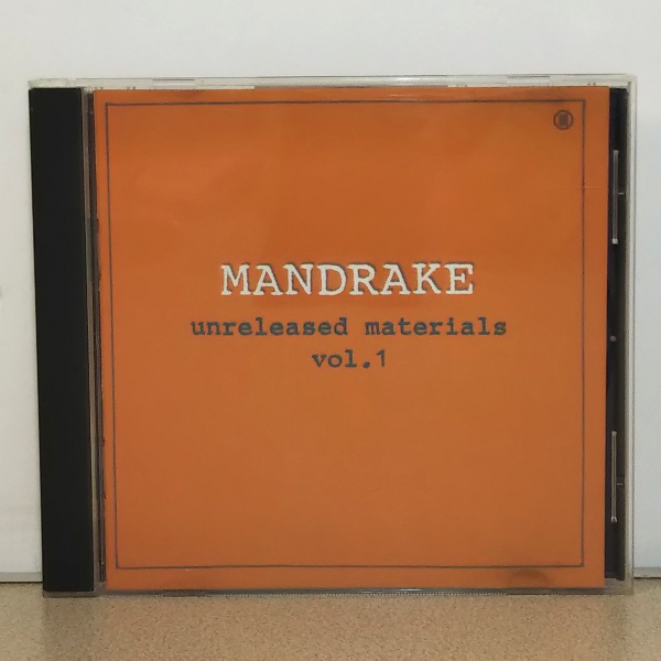 MANDRAKE unreleased materials vol.1-2セット Amazon.co.jp: アンリリースト・マテリアルズ VOL.1: ミュージック