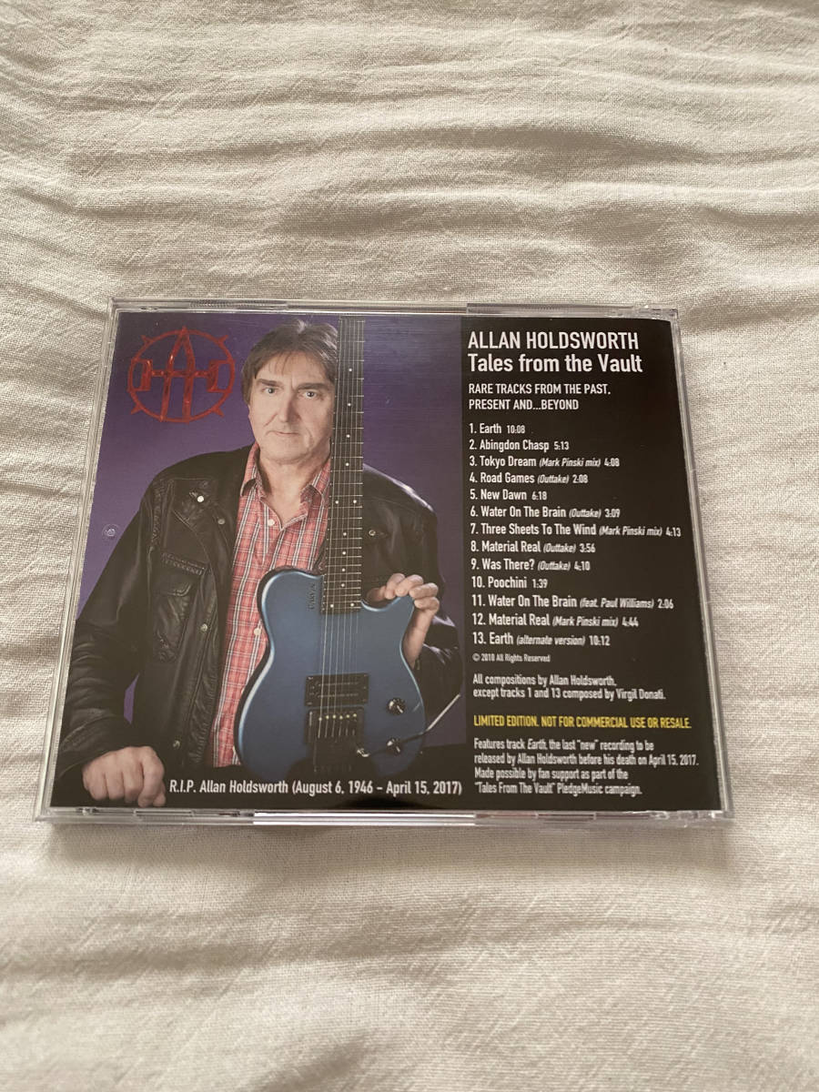 未使用に近い （詳細）】Allan Holdsworth Tales From the Vault CD