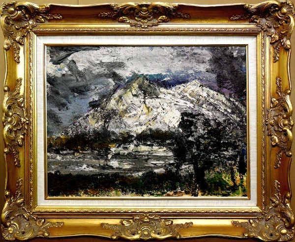 ★川上俊子『憧れ』油彩：武蔵野美術:東光会会友★２０号★ ☆川上俊子『憧れ』油彩：武蔵野美術:東光会会友☆20号☆