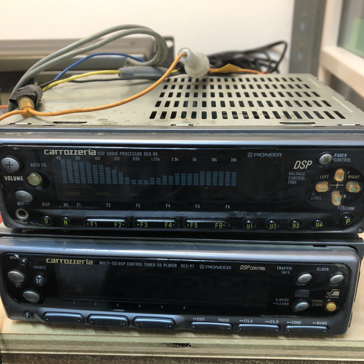JUNK!! カロッツェリアDSPユニット DEQ-P9 本体のみ ジャンク！ 区切ら