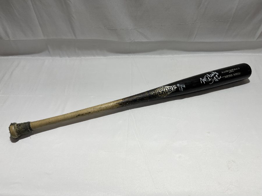 日本ハムファイターズ デューシー 高 サイン入り 実使用バット