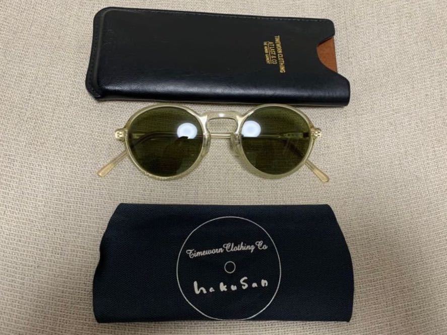 At Last＆Co TIMEWORN CLOTHING × 白山眼鏡調光レンズ 小物（obriy.biz）