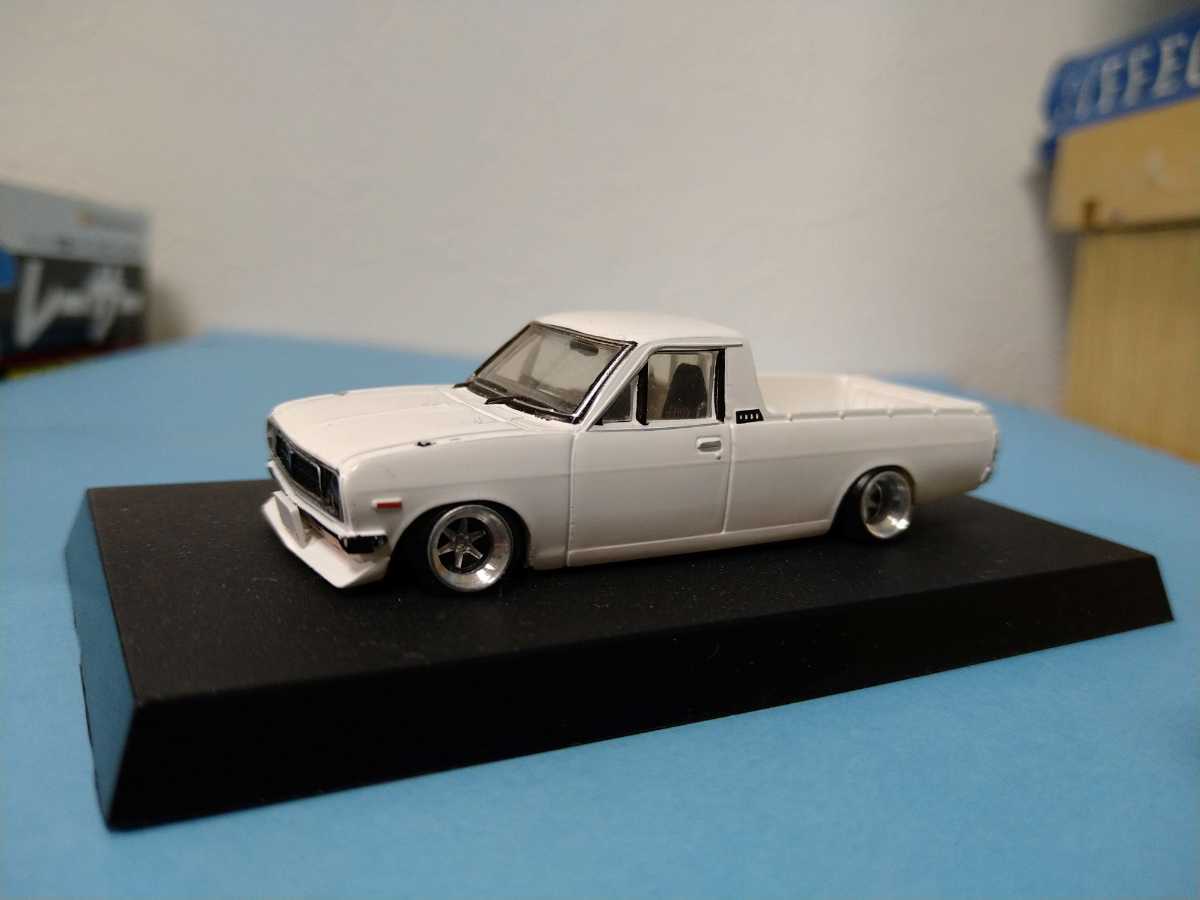 やや傷や汚れあり】1／64 サニートラック 改 トミカサイズの落札情報