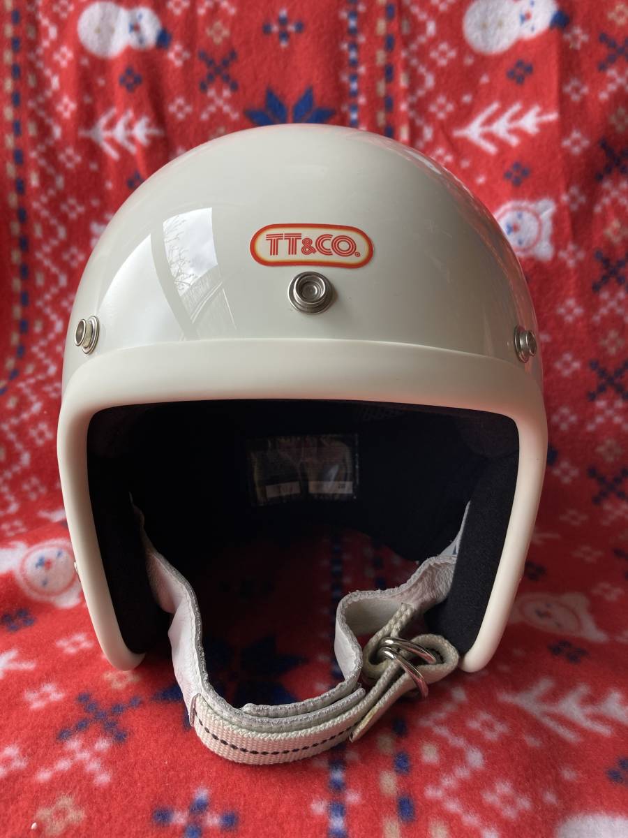 スーパーマグナム ダブルストラップ ヘルメット アイボリー