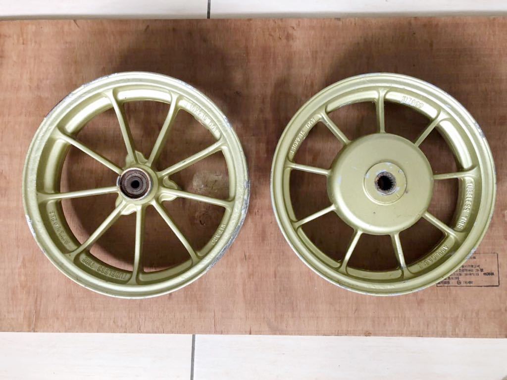 アドレスV125用 キタコ12インチアルミホイールキット フロントホイール