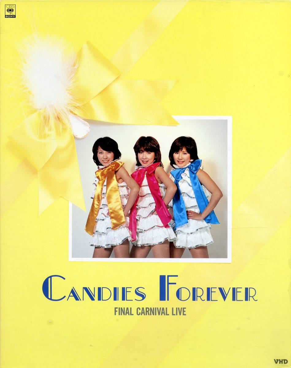 【目立った傷や汚れなし】H00008965/VHD/キャンディーズ「Candies Forever / ファイナル・カーニバル・ライブ」の落札 ...