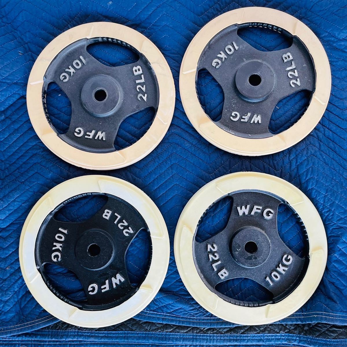 Wildfit 10kgプレート2枚 28mm 用 ワイルドフィット 10kgプレート2枚 28mm 用 ダンベル プレート10kgの